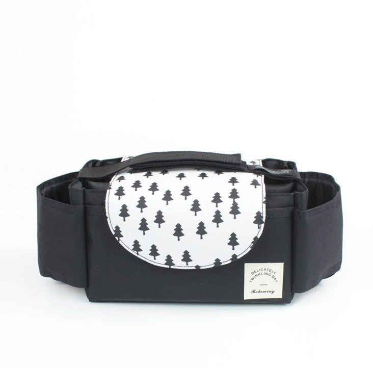 Baby Stroller Organizer Bag – Nappy Storage, Cup Holder & On-the-Go Essentials
