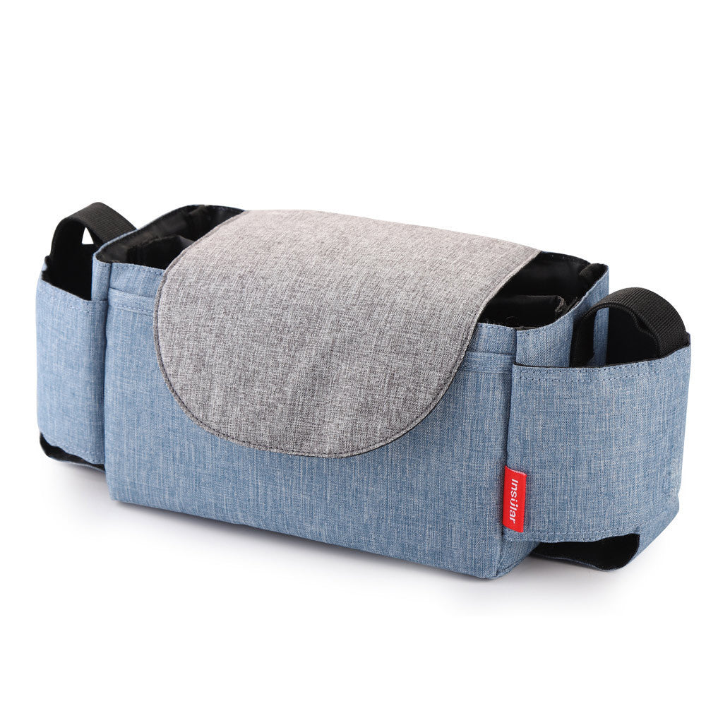 Baby Stroller Organizer Bag – Nappy Storage, Cup Holder & On-the-Go Essentials