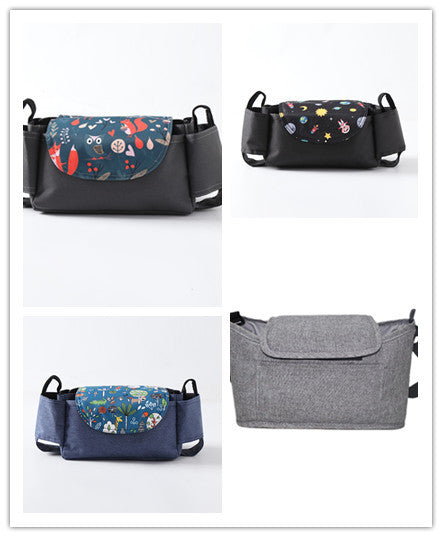 Baby Stroller Organizer Bag – Nappy Storage, Cup Holder & On-the-Go Essentials