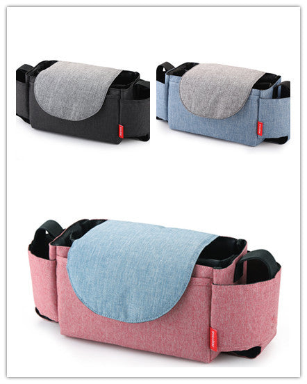Baby Stroller Organizer Bag – Nappy Storage, Cup Holder & On-the-Go Essentials