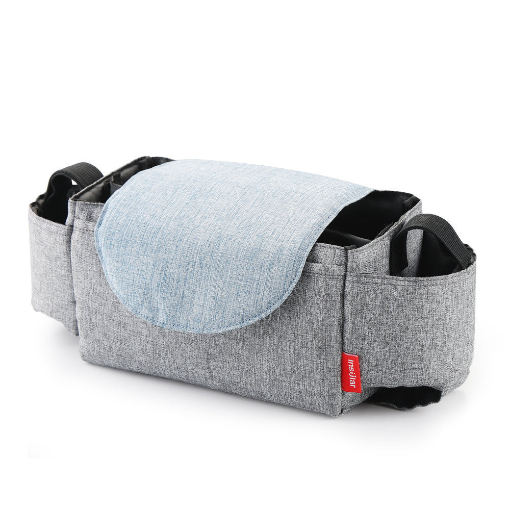 Baby Stroller Organizer Bag – Nappy Storage, Cup Holder & On-the-Go Essentials