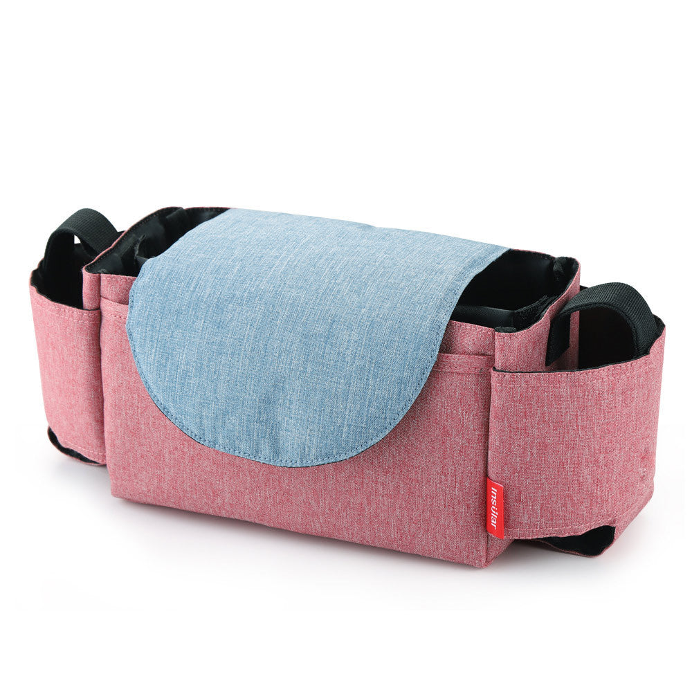 Baby Stroller Organizer Bag – Nappy Storage, Cup Holder & On-the-Go Essentials