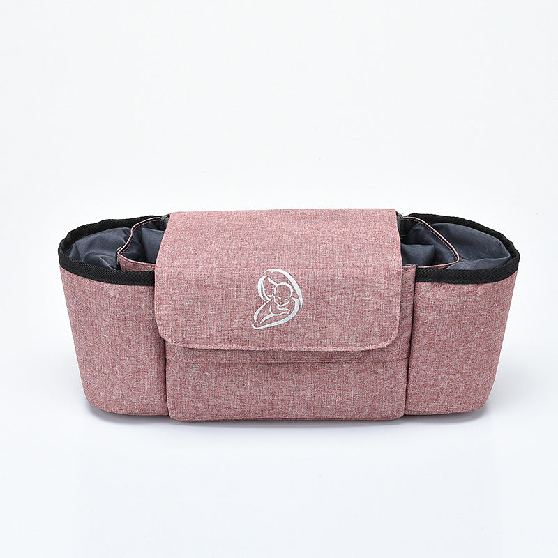 Baby Stroller Organizer Bag – Nappy Storage, Cup Holder & On-the-Go Essentials