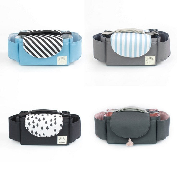Baby Stroller Organizer Bag – Nappy Storage, Cup Holder & On-the-Go Essentials